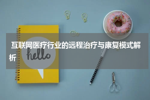  互联网医疗行业的远程治疗与康复模式解析