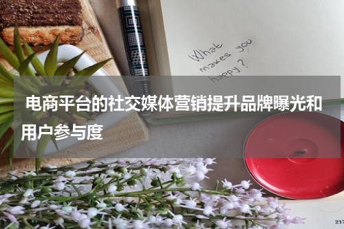  电商平台的社交媒体营销提升品牌曝光和用户参与度