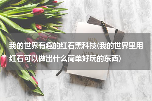 我的世界有趣的红石黑科技(我的世界里用红石可以做出什么简单好玩的东西)