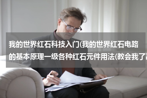 我的世界红石科技入门(我的世界红石电路的基本原理一级各种红石元件用法(教会我了高悬赏))