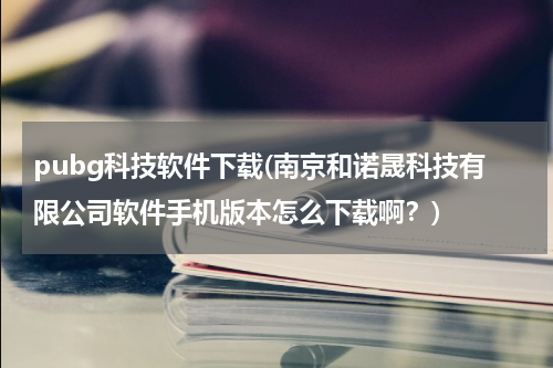 pubg科技软件下载(南京和诺晟科技有限公司软件手机版本怎么下载啊?)